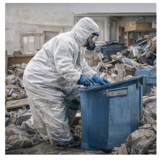 👉 Extreme cleanup service handling heavily cluttered and unsafe property